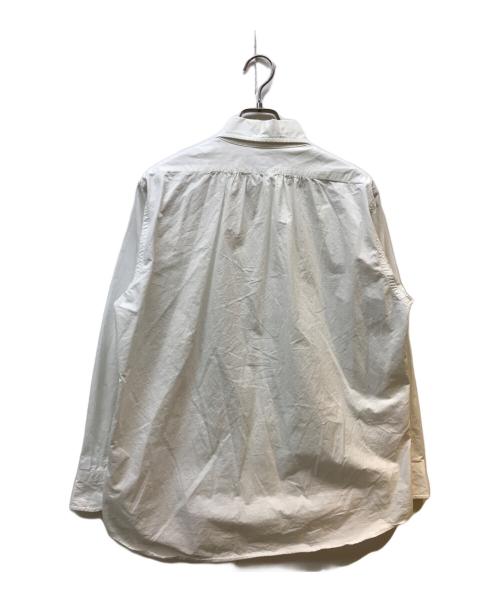 NIGEL CABOURN（ナイジェルケーボン）NIGEL CABOURN (ナイジェルケーボン) BRITISH OFFICERS SHIRT ホワイト サイズ:48の古着・服飾アイテム
