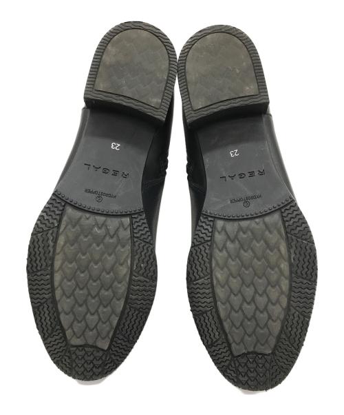 REGAL（リーガル）REGAL (リーガル) サイドジップブーツ ブラック サイズ:23㎝の古着・服飾アイテム