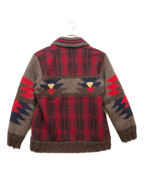CANADIAN SWEATER（カナディアンセーター）CANADIAN SWEATER (カナディアンセーター) カウンチジャケット レッド サイズ:記載無しの古着・服飾アイテム
