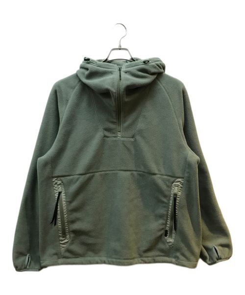 Y DOT BY NORDISK（ワイドット バイ ノルディスク）Y DOT BY NORDISK (ワイドット バイ ノルディスク) BALACKLAVA ANORAK HOODIE 黄緑 サイズ:Mの古着・服飾アイテム