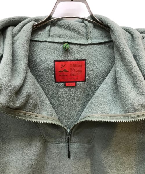 Y DOT BY NORDISK（ワイドット バイ ノルディスク）Y DOT BY NORDISK (ワイドット バイ ノルディスク) BALACKLAVA ANORAK HOODIE 黄緑 サイズ:Mの古着・服飾アイテム