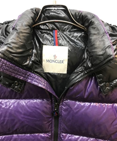 MONCLER（モンクレール）MONCLER (モンクレール) moka  ダウンコート パープル サイズ:1の古着・服飾アイテム