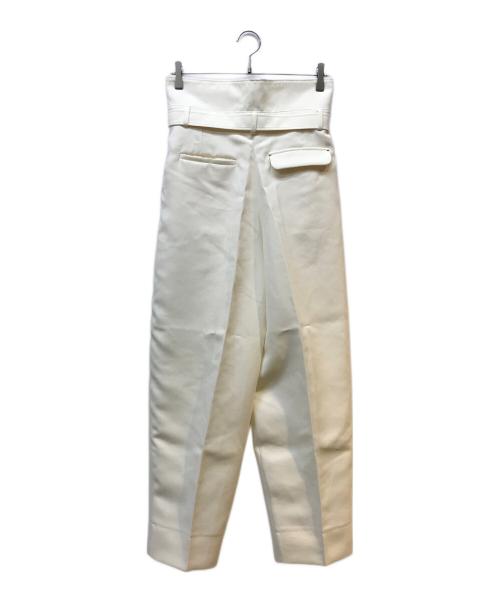 deres（デレス）deres (デレス) ファーストステップパンツ ホワイト サイズ:2の古着・服飾アイテム