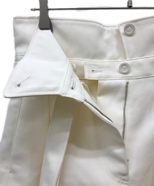 deres（デレス）deres (デレス) ファーストステップパンツ ホワイト サイズ:2の古着・服飾アイテム