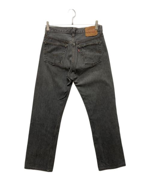 LEVI'S（リーバイス）LEVI'S (リーバイス) 501先染めブラックデニムパンツ グレー サイズ:W30の古着・服飾アイテム