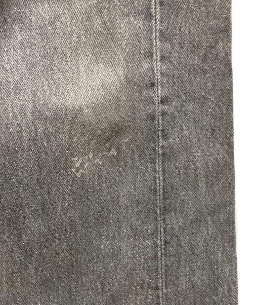 LEVI'S（リーバイス）LEVI'S (リーバイス) 501先染めブラックデニムパンツ グレー サイズ:W30の古着・服飾アイテム