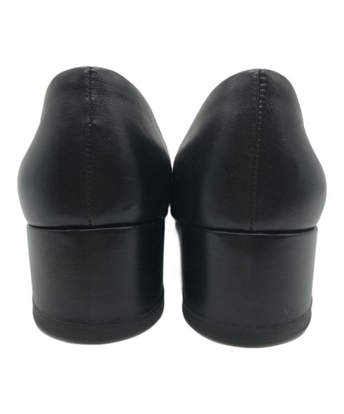 Salvatore Ferragamo（サルヴァトーレ フェラガモ）Salvatore Ferragamo (サルヴァトーレ フェラガモ) 装飾リボンパンプス ブラック サイズ:40の古着・服飾アイテム