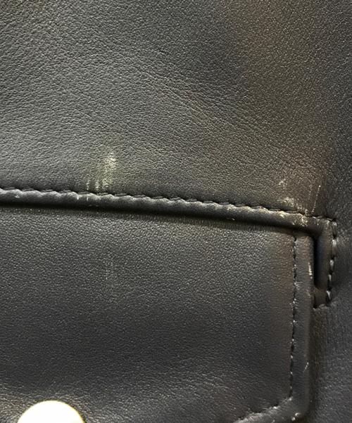 Schott（ショット）Schott (ショット) SATAIN LINING RIDERS ブルー サイズ:34の古着・服飾アイテム