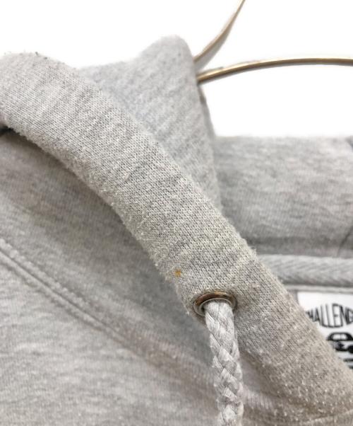 CHALLENGER（チャレンジャー）CHALLENGER (チャレンジャー) MASKED LADY HOODIE グレー サイズ:Mの古着・服飾アイテム
