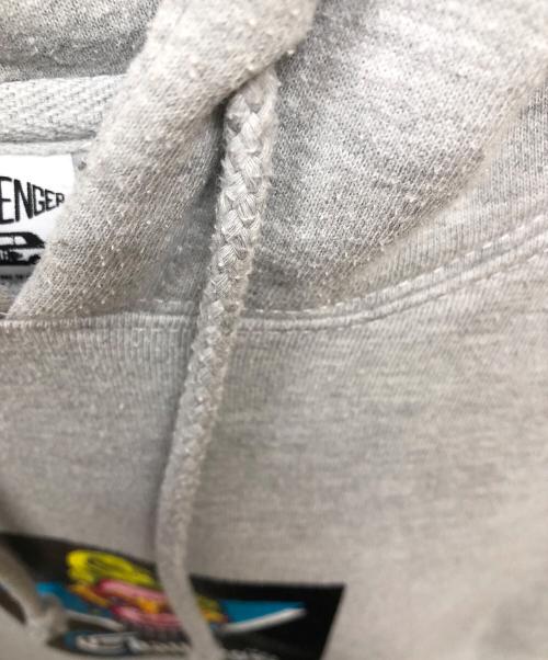 CHALLENGER（チャレンジャー）CHALLENGER (チャレンジャー) MASKED LADY HOODIE グレー サイズ:Mの古着・服飾アイテム