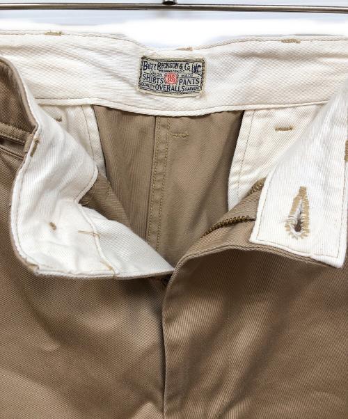 BUZZ RICKSON'S（バズリクソンズ）BUZZ RICKSON'S (バズリクソンズ) ORIGINAL SPEC. CHINOS ブラウン サイズ:SIZE 73.5cm (W29)の古着・服飾アイテム