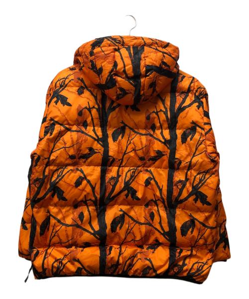CarHartt（カーハート）CarHartt (カーハート) リアルツリーハーフジップダウンジャケット オレンジ サイズ:Lの古着・服飾アイテム