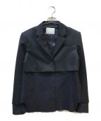 RIM.ARKリムアーク）の古着「Symbol embroidery 2way JK」｜ネイビー