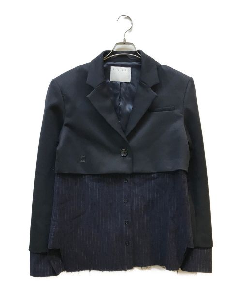 RIM.ARK（リムアーク）RIM.ARK (リムアーク) Symbol embroidery 2way JK ネイビー サイズ:FREEの古着・服飾アイテム