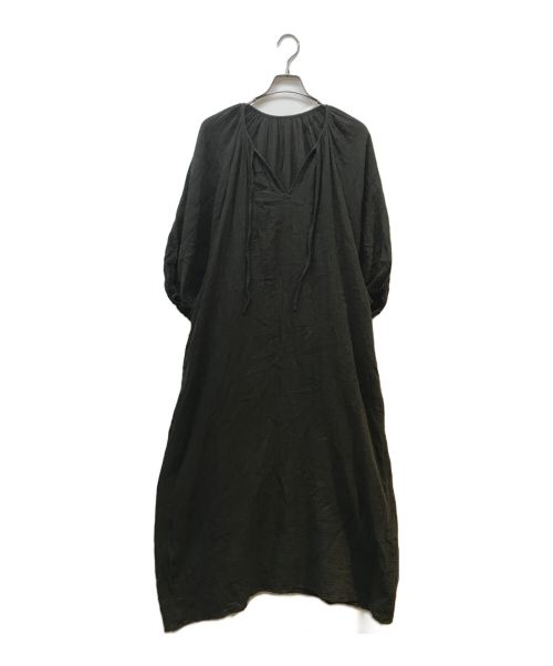 DEUXIEME CLASSE（ドゥーズィエム クラス）Deuxieme Classe (ドゥーズィエム クラス) WALANCE別注COTTON GAUZE DRESS グリーン サイズ:FREEの古着・服飾アイテム