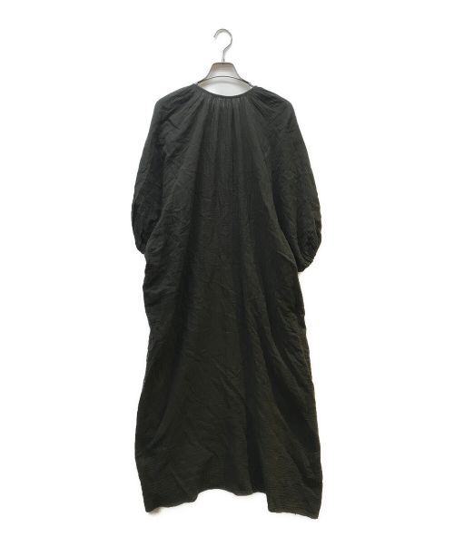 DEUXIEME CLASSE（ドゥーズィエム クラス）Deuxieme Classe (ドゥーズィエム クラス) WALANCE別注COTTON GAUZE DRESS グリーン サイズ:FREEの古着・服飾アイテム