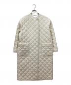 Spick and Spanスピックアンドスパン）の古着「キルティングコート」｜ホワイト