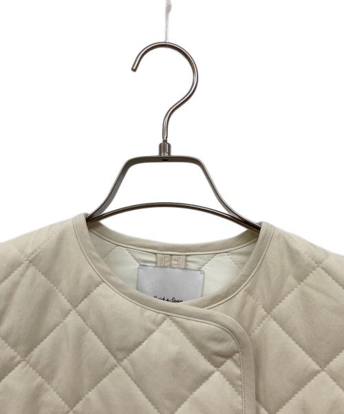 Spick and Span（スピック＆スパン）Spick and Span (スピックアンドスパン) キルティングコート ホワイト サイズ:Mの古着・服飾アイテム