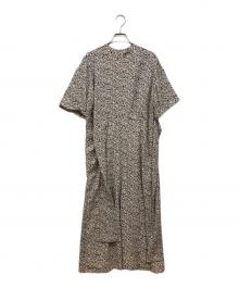 CLANE（クラネ）の古着「花柄ワンピース」｜ブラウン