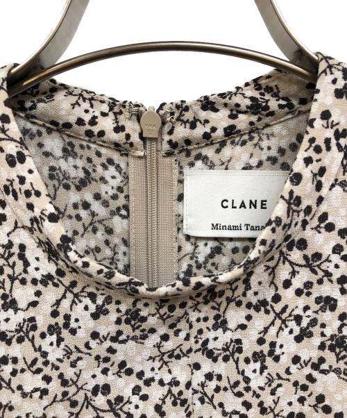 CLANE（クラネ）CLANE (クラネ) 花柄ワンピース ブラウン サイズ:2の古着・服飾アイテム