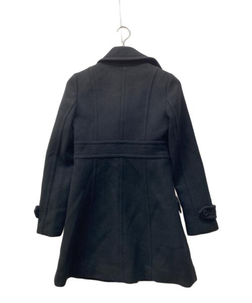 BURBERRY BLUE LABEL（バーバリーロンドンブルーレーベル）BURBERRY BLUE LABEL (バーバリーロンドンブルーレーベル) ウールアンゴラ コート ブラック サイズ:SIZE 38の古着・服飾アイテム