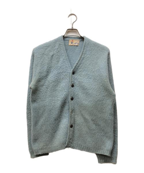 JANTZEN（ジャンセン）JANTZEN (ジャンセン) ヴィンテージカーディガン ブルー サイズ:42の古着・服飾アイテム