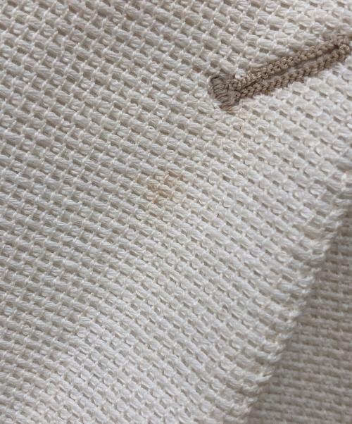 Santaniello（サンタニエッロ）Santaniello (サンタニエッロ) ダブルジャケット ホワイト サイズ:44の古着・服飾アイテム