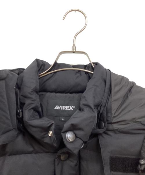 AVIREX（アヴィレックス）AVIREX (アヴィレックス) USMC CLASSIC DOWN JACKET ブラック サイズ:SIZE XLの古着・服飾アイテム