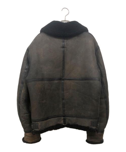 AVIREX（アヴィレックス）AVIREX (アヴィレックス) B3ムートンジャケット グレー サイズ:34の古着・服飾アイテム