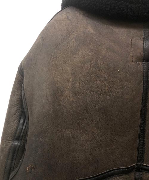 AVIREX（アヴィレックス）AVIREX (アヴィレックス) B3ムートンジャケット グレー サイズ:34の古着・服飾アイテム