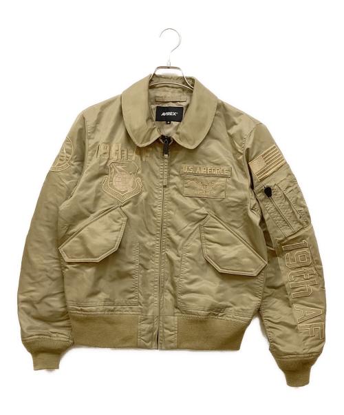 AVIREX（アヴィレックス）AVIREX (アヴィレックス) CWU－36Pトレーニングコマンド ベージュ サイズ:Mの古着・服飾アイテム