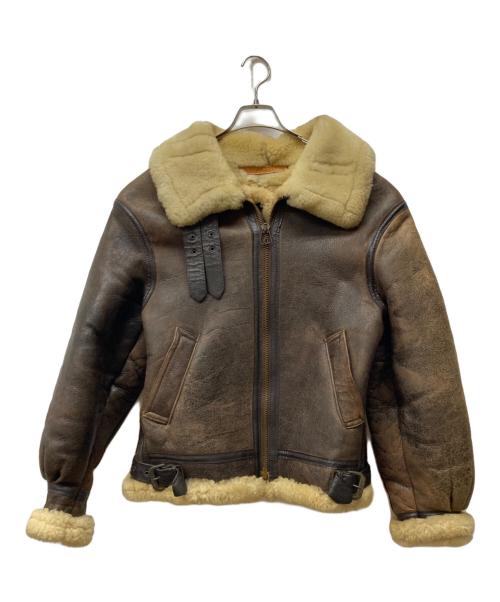 AVIREX（アヴィレックス）AVIREX (アヴィレックス) B3ムートンジャケット ベージュ サイズ:SIZE 36の古着・服飾アイテム