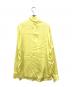 DRIES VAN NOTEN (ドリスヴァンノッテン) スタンドカラーレーヨンブラウス イエロー サイズ:S：5000円