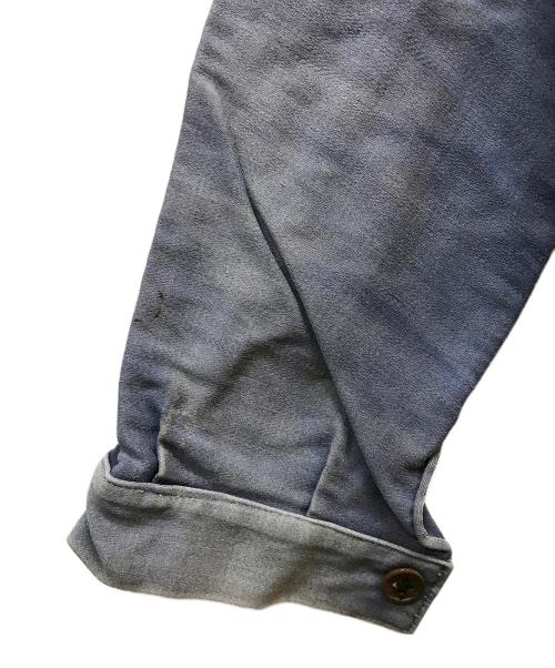 CREPIER（クレピアー）CREPIER (クレピアー) ヴィンテージモールスキンジャケット ブルー サイズ:記載なしの古着・服飾アイテム