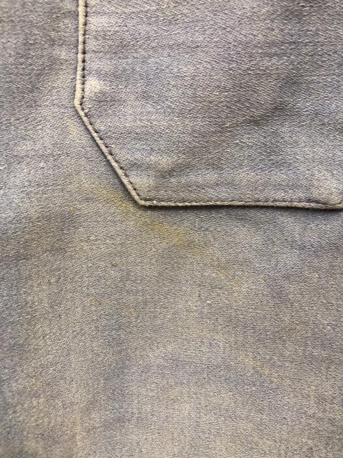 CREPIER（クレピアー）CREPIER (クレピアー) ヴィンテージモールスキンジャケット ブルー サイズ:記載なしの古着・服飾アイテム