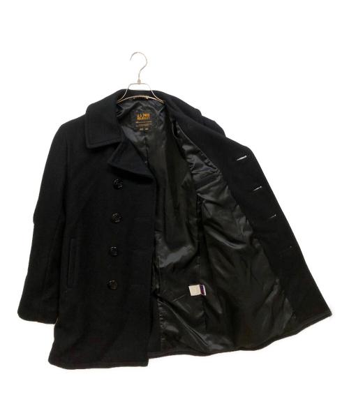 SCHOTT BROS.（ショット）SCHOTT BROS. (ショットブロス) ウールPコート ブラック サイズ:40の古着・服飾アイテム