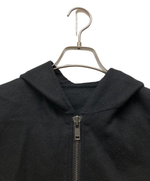 theory（セオリー）theory (セオリー) DF WL DUFFLE カシミヤ混ウールリバーコート ブラック サイズ:Sの古着・服飾アイテム