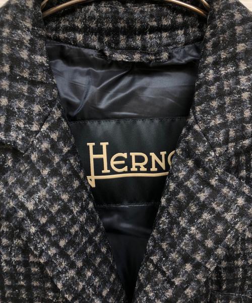 HERNO（ヘルノ）HERNO (ヘルノ) 3B TAILOERD DOWN JACKET ネイビー サイズ:48の古着・服飾アイテム