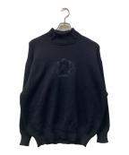 i'm hereアイムヒアー）の古着「TURTLE KNIT」｜ブラック