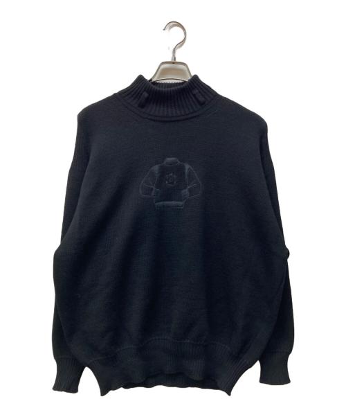 i'm here（アイムヒアー）i'm here (アイムヒアー) TURTLE KNIT ブラック サイズ:S 未使用品の古着・服飾アイテム