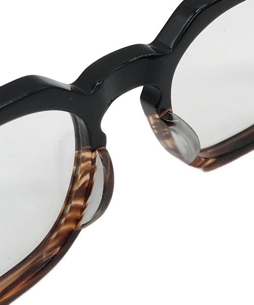 越前国 甚六作（エチゼンクニゼンロクサク）越前国 甚六作 (エチゼンクニゼンロクサク) ヘキサゴンメガネ ブラックの古着・服飾アイテム