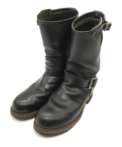 RED WING（レッドウィング）RED WING (レッドウィング) エンジニアブーツ ブラック サイズ:25.5㎝の古着・服飾アイテム