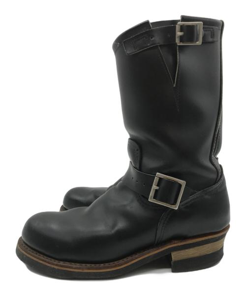 RED WING（レッドウィング）RED WING (レッドウィング) エンジニアブーツ ブラック サイズ:25.5㎝の古着・服飾アイテム