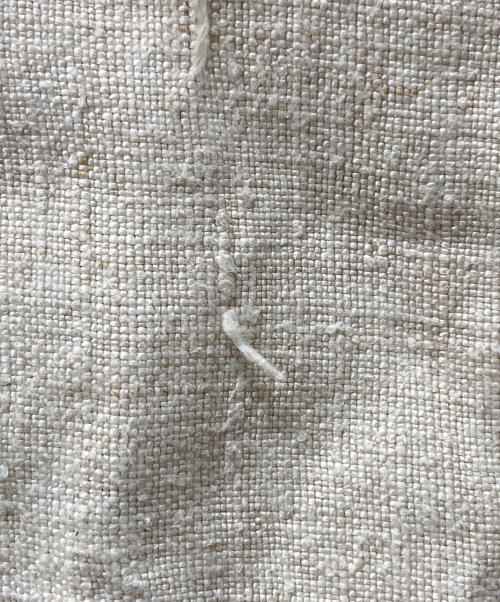 French Vintage（フレンチヴィンテージ）french VINTAGE (フレンチヴィンテージ) リネンワンピース ベージュ サイズ:記載なしの古着・服飾アイテム