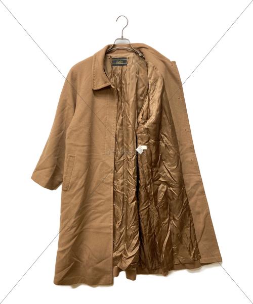 Leilian（レリアン）LEILIAN (レリアン) カシミヤコート ベージュ サイズ:13の古着・服飾アイテム