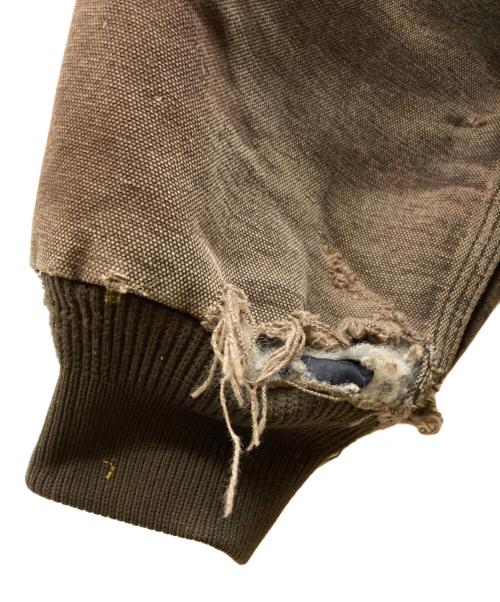 CarHartt（カーハート）CarHartt (カーハート) フランネル裏地付きサンドストーンアクティブジャケット ブラウン サイズ:Lの古着・服飾アイテム