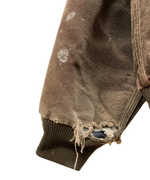 CarHartt（カーハート）CarHartt (カーハート) フランネル裏地付きサンドストーンアクティブジャケット ブラウン サイズ:Lの古着・服飾アイテム