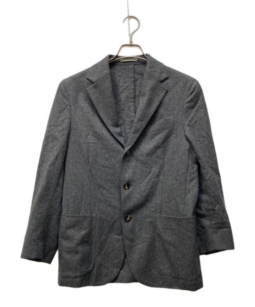 BOGLIOLI（ボリオリ）BOGLIOLI (ボリオリ) DOVER 段返リウールセットアップ グレー サイズ:SIZE 44の古着・服飾アイテム