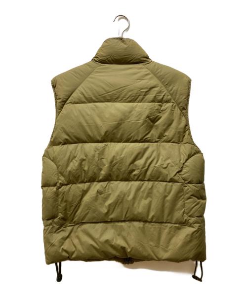 STONE ISLAND（ストーンアイランド）STONE ISLAND (ストーンアイランド) GOOSE DOWN DOWN VEST ブラウン サイズ:Lの古着・服飾アイテム