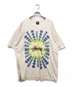 stussyステューシー）の古着「atticus pigment dyed tee」｜ホワイト